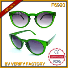 F-6920 charme dernier Style Vogue mode ronde Frame Sun Shade lunettes de Wenzhou